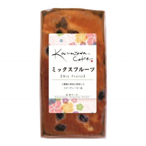 金澤兼六製菓蛋糕 雜菓味 [Mix Fruits]｜原裝日本